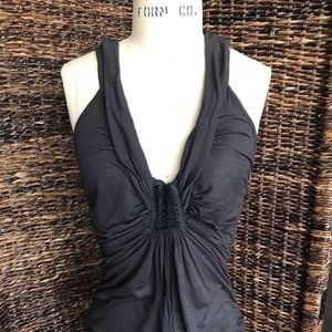 Free People ruched tank top